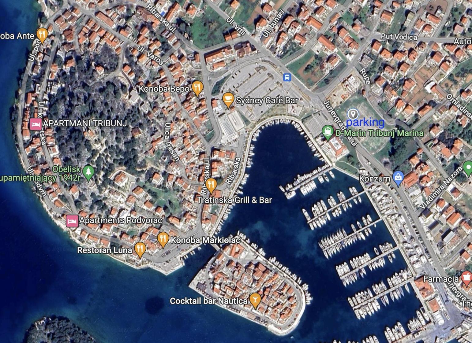 Seaview Apartment Tribunj  Bagian luar foto